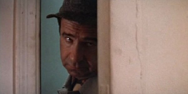 Walter Matthau's doorway face.