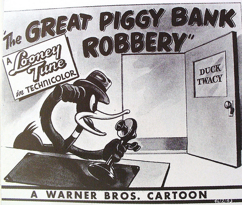 The Great Piggy Bank Robbery Lobby Card