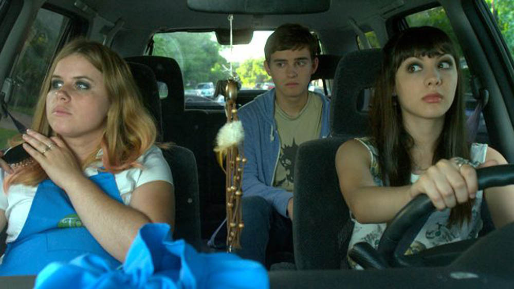 Jessie Ennis plays Martine, Michael Johnston plays Neil and Hannah Marks plays Julia in the film Slash. It was shown in Montreal during the Fantasia International Film Festival.