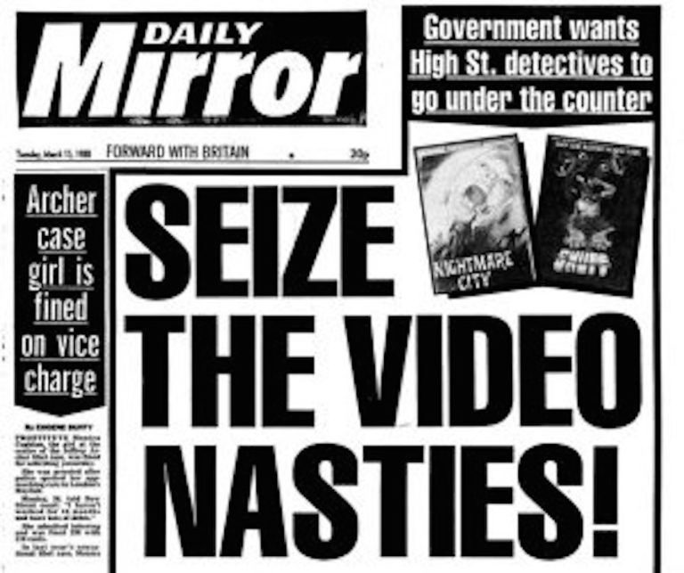 The Video Nasties by Martin Barker