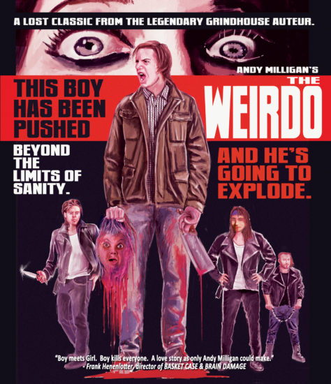 THE WEIRDO - Andy Milligan Blu-ray Cover