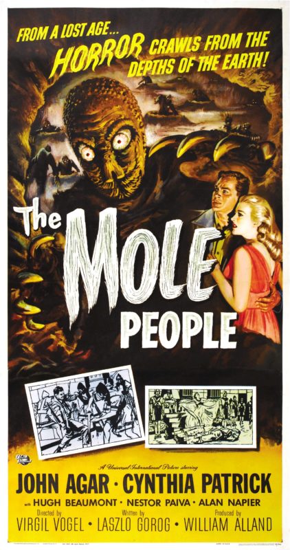 THE MOLE PEOPLE Poster