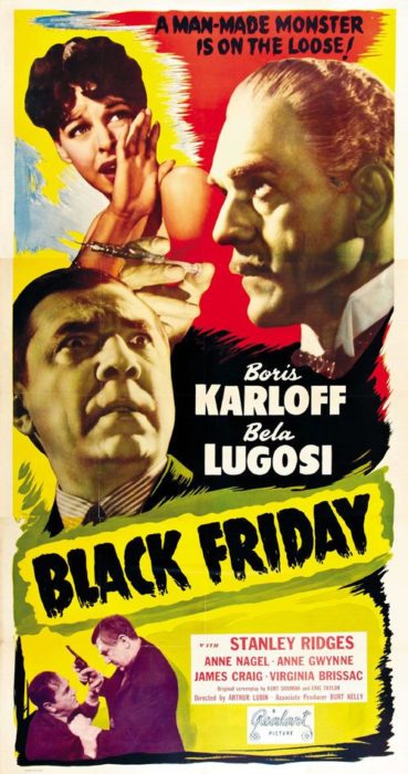 Universal Horror, BLACK FRIDAY poster