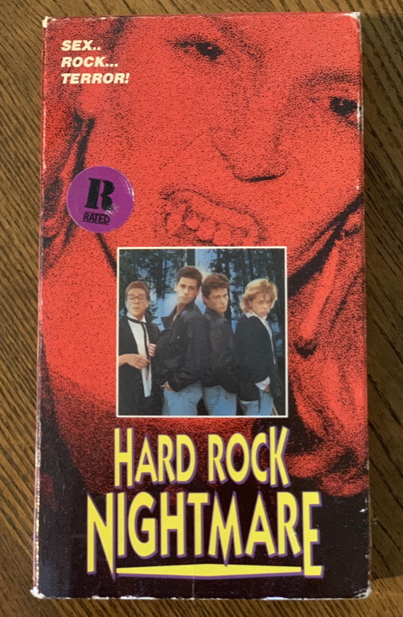 The author's own personal copy of HARD ROCK NIGHTMARE