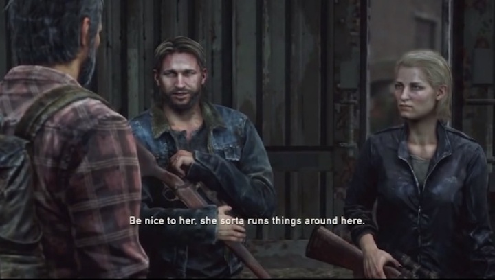 Tommy and Maria in The Last Of Us
