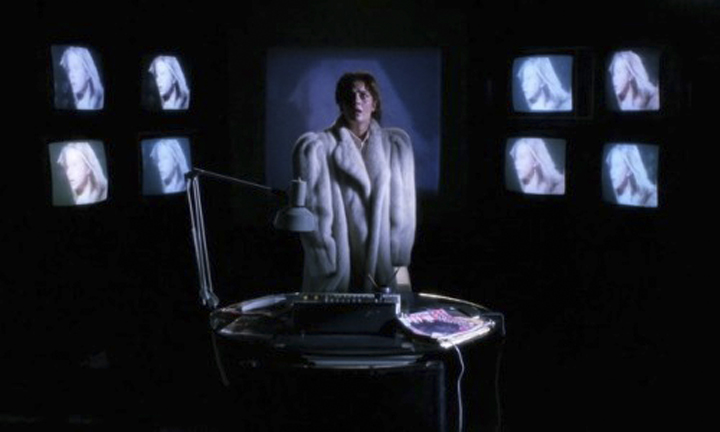 Nothing good happens in a dark room full of TVs in MURDEROCK 1984