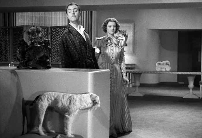 AFTER THE THIN MAN (1936) Asta William Powell and Myrna Loy