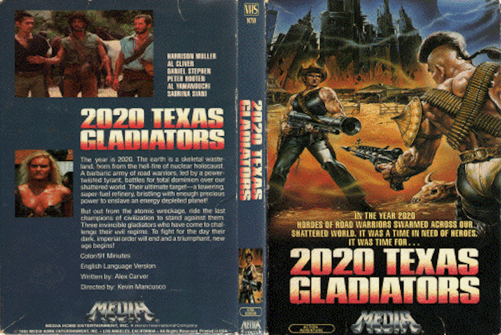 2020 Texas Gladiators (1983) welcome to the world now