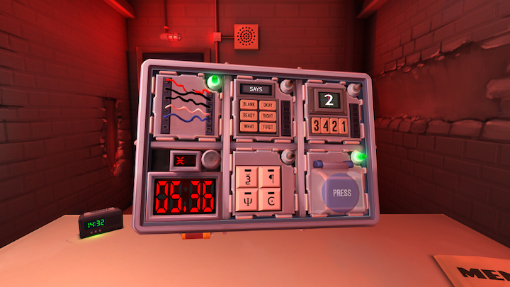 Keep Talking and Nobody Explodes gameplay