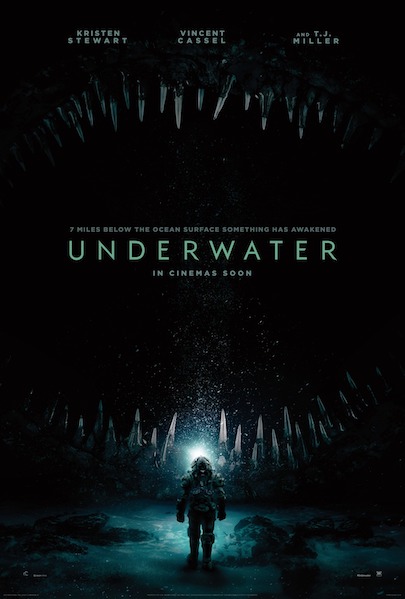 UNDERWATER (2020) movie poster