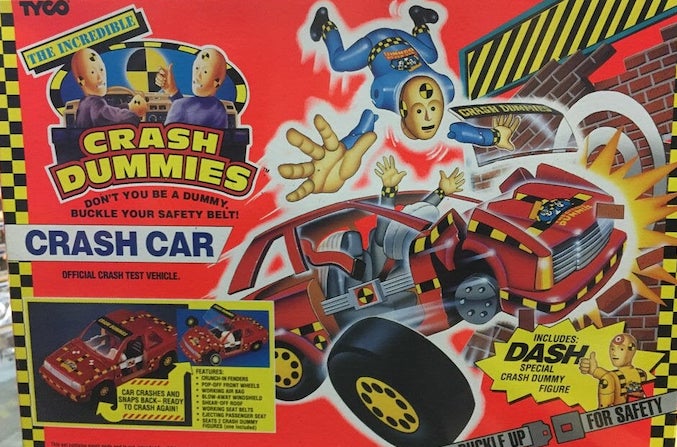Crash Test Dummies toy set
