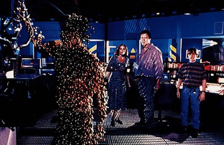 GHOST IN THE MACHINE (1993) the internet is made of...bees?