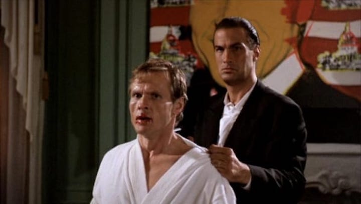 HARD TO KILL (1990) William Sadler and Steven Seagal together at last
