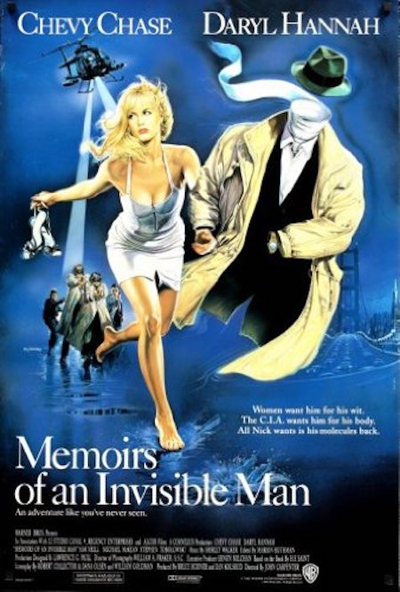 MEMOIRS OF AN INVISIBLE MAN (1992) movie poster