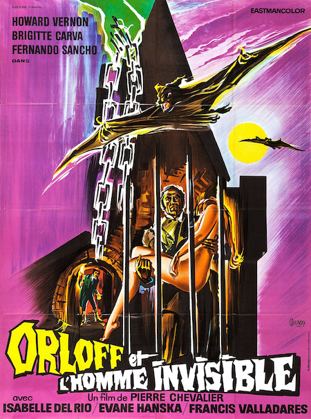 ORLOFF AGAINST THE INVISIBLE MAN (1970) poster