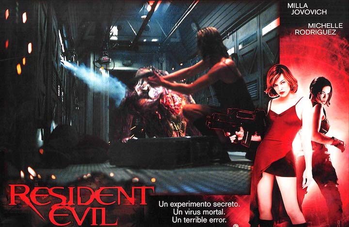 RESIDENT EVIL (2002) movie poster