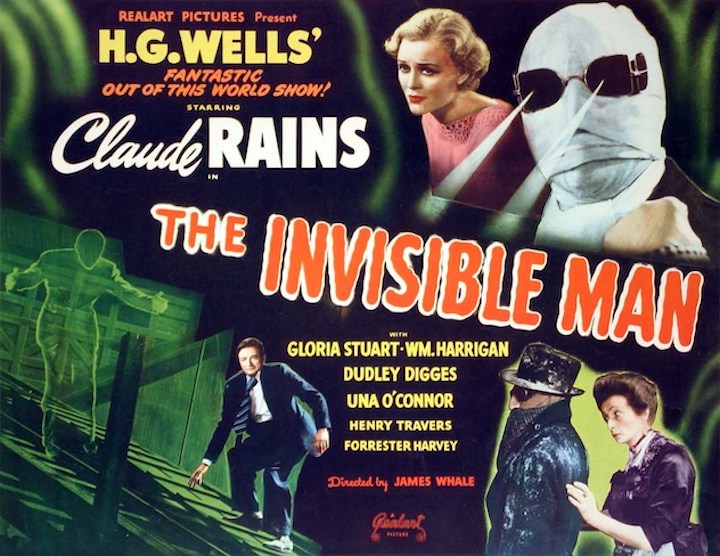 THE INVISIBLE MAN (1933) movie poster