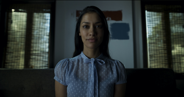 Janina Gavankar in Stucco (2019 short film) everything is going great