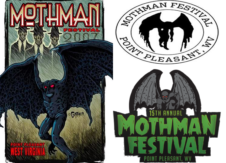 Mothman Festival Posters Through The Years