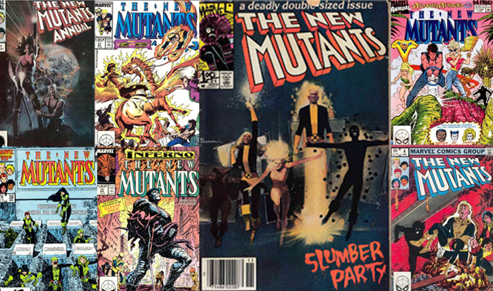 New Mutants Comic Covers