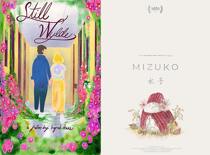 STILL WYLDE and MIZUKO (2020 short films) posters