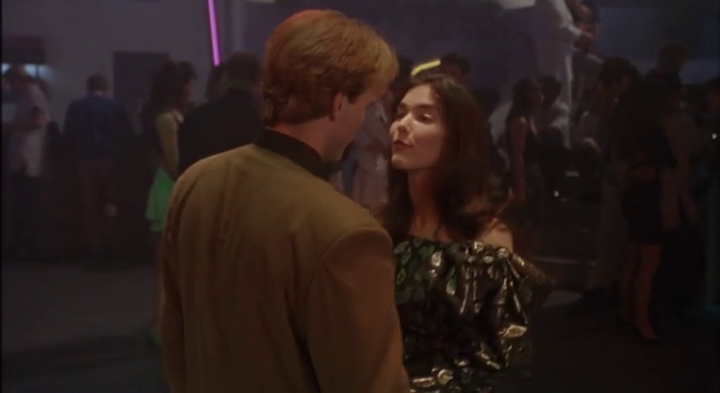 THE FORBIDDEN DANCE (1990) Laura Harring wonders how this is still better than THE PUNISHER