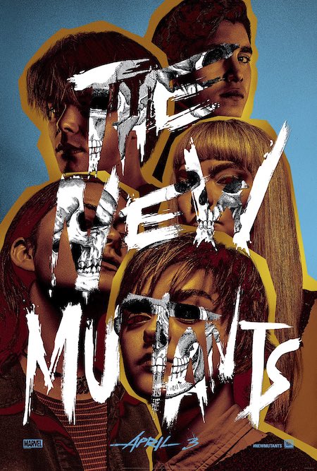 THE NEW MUTANTS (2020) cut out poster