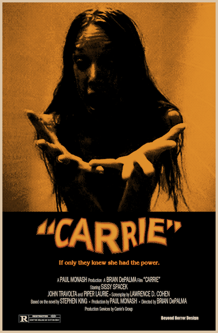 CARRIE (1976) movie poster