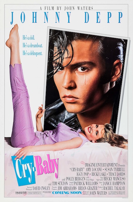 CRY-BABY (1990) Movie poster A