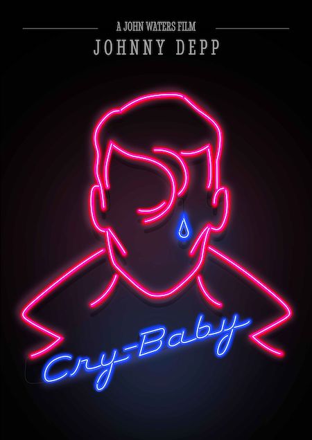 CRY-BABY (1990) fan made movie poster