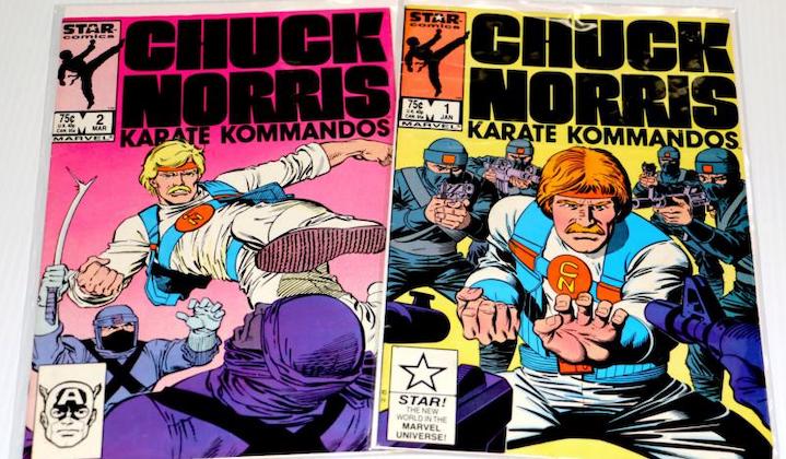 Chuck Norris Karate Kommandos comics