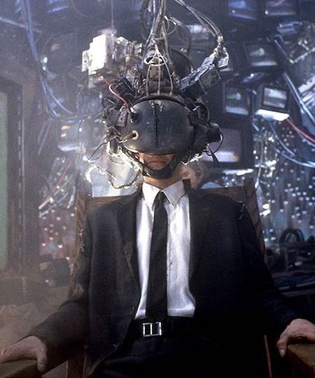 JOHNNY MNEMONIC (1995) cyberpunk fascinator